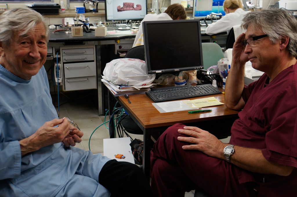 entspannte ruhige Mitarbeiter